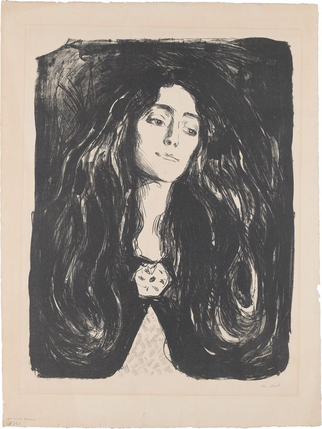 Die Brosche. Eva Mudocci | Staatsgalerie