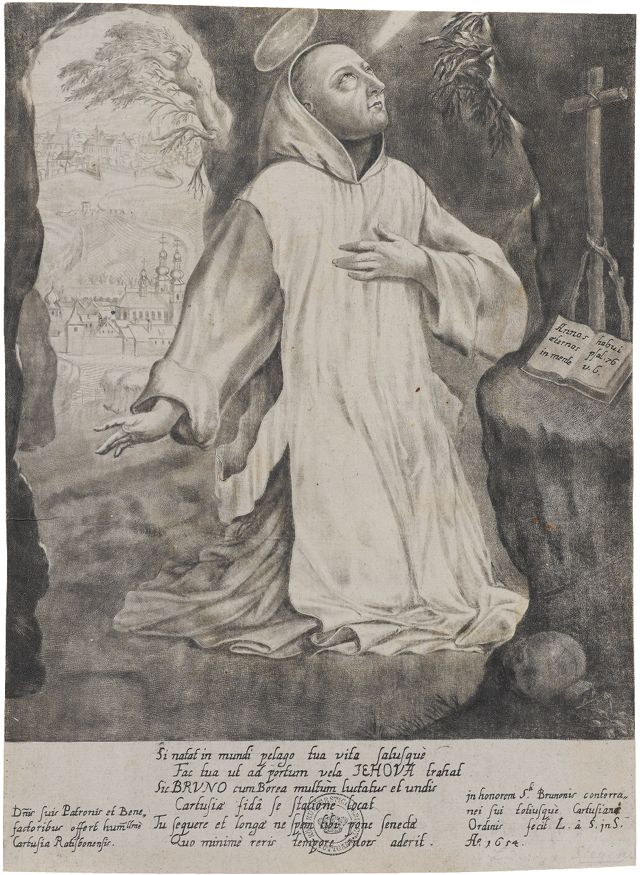 Der Hl. Bruno im Gebet Staatsgalerie