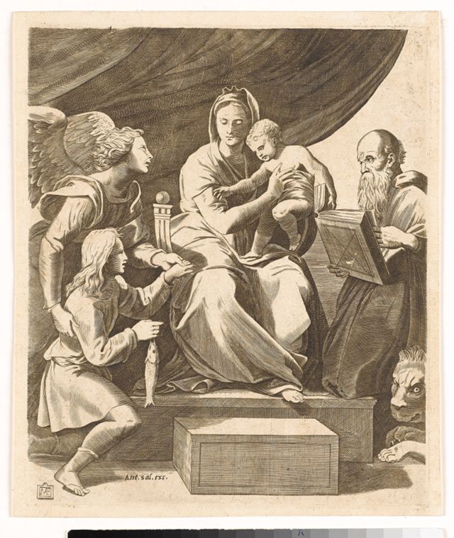 Madonna del Pesce Staatsgalerie