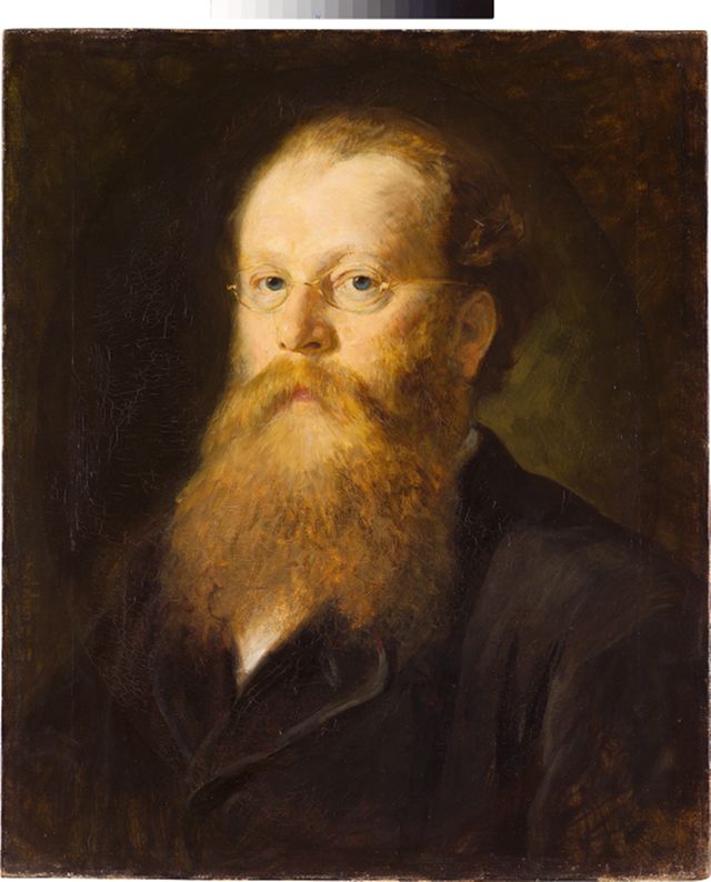 Bildnis des Dirigenten Hans Richter Staatsgalerie