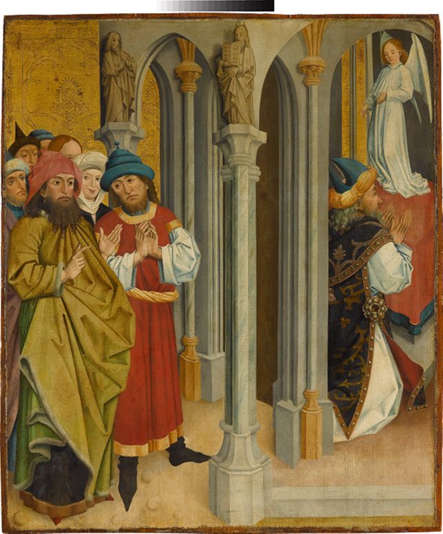 Zacharias im Tempel Staatsgalerie