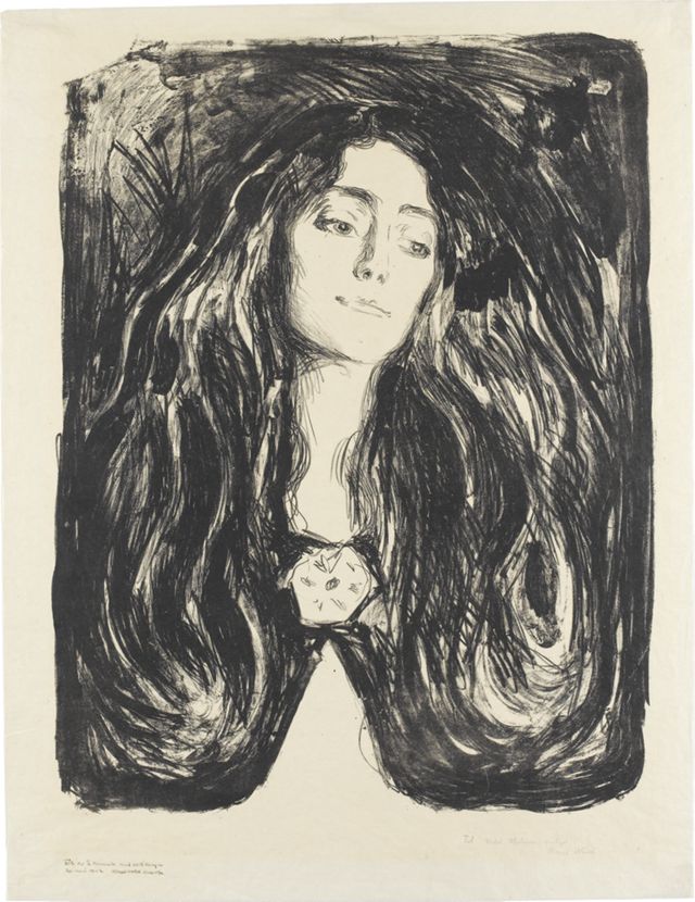Die Brosche. Eva Mudocci | Staatsgalerie