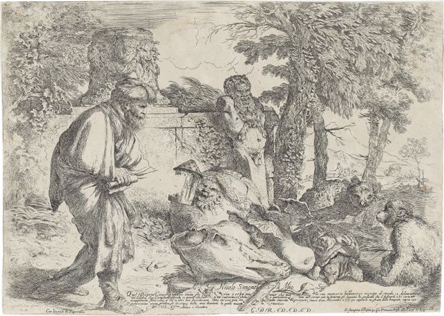 Diogenes sucht einen tugendhaften Menschen Staatsgalerie
