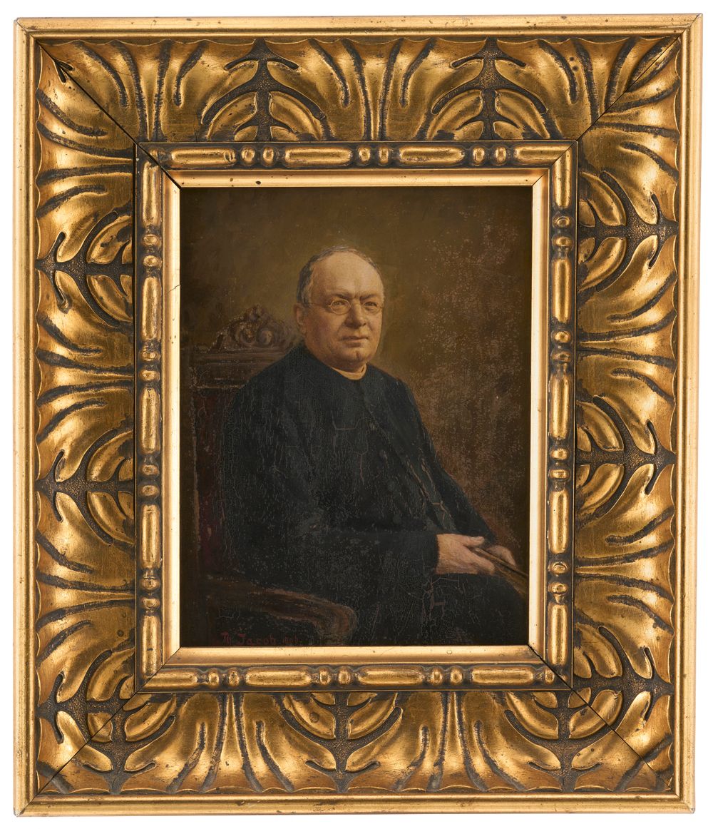 Porträt des Pfarrers Heinrich Hansjakob
