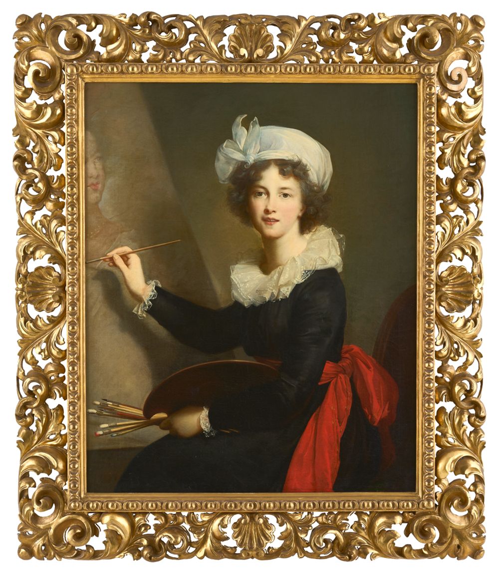 Kopie des Selbstbildnisses der Malerin Louise Vigée-Le-Brun