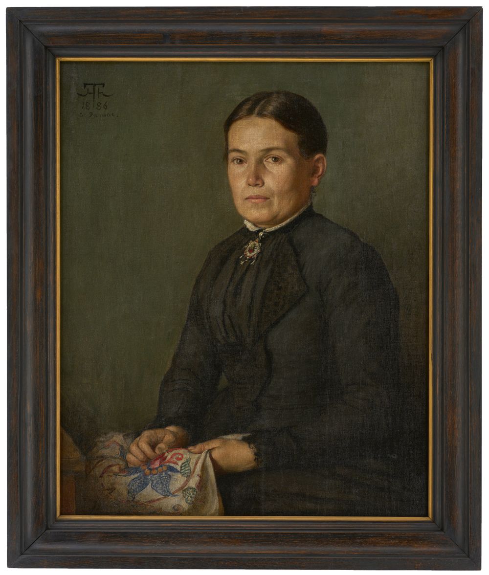 Bildnis der Schwester Agathe