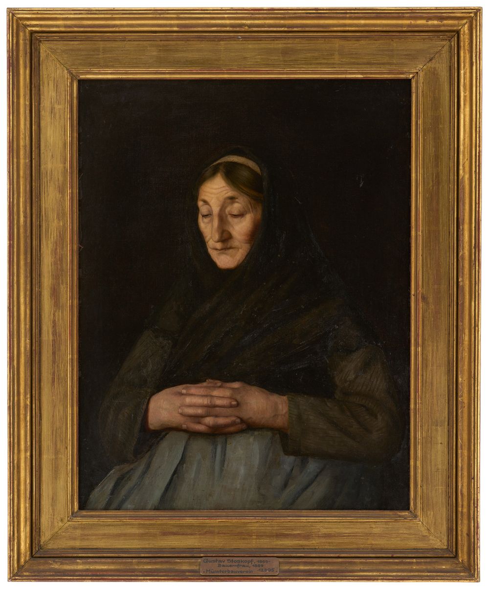 Alte Frau ("Elsässische Bäuerin in Gebet")