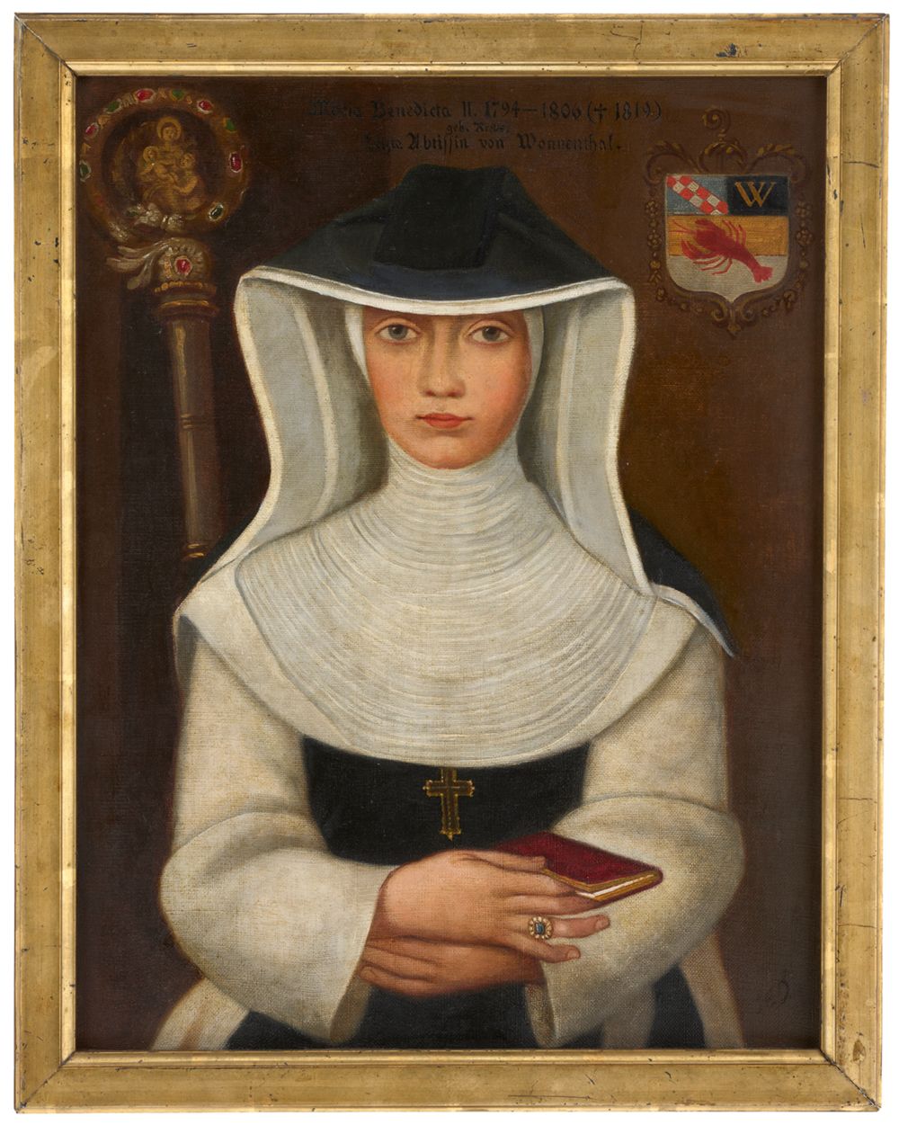 Äbtissin Maria Benedicta II, geb. Krebs, letzte Äbtissin von Wonnenthal