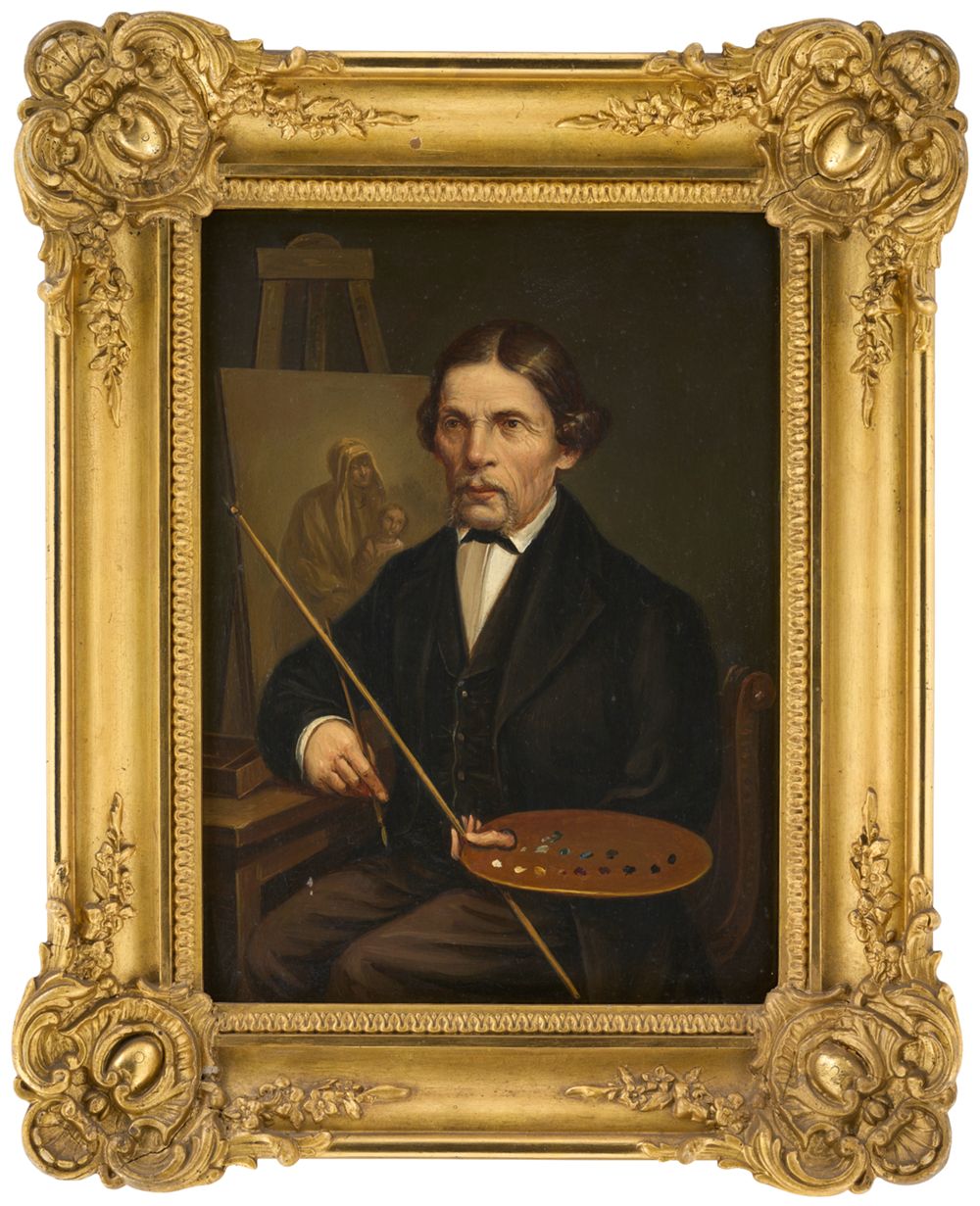 Selbstbildnis Johann Baptist Laule