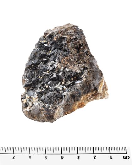 Mineral Hemimorphite on sphalerite