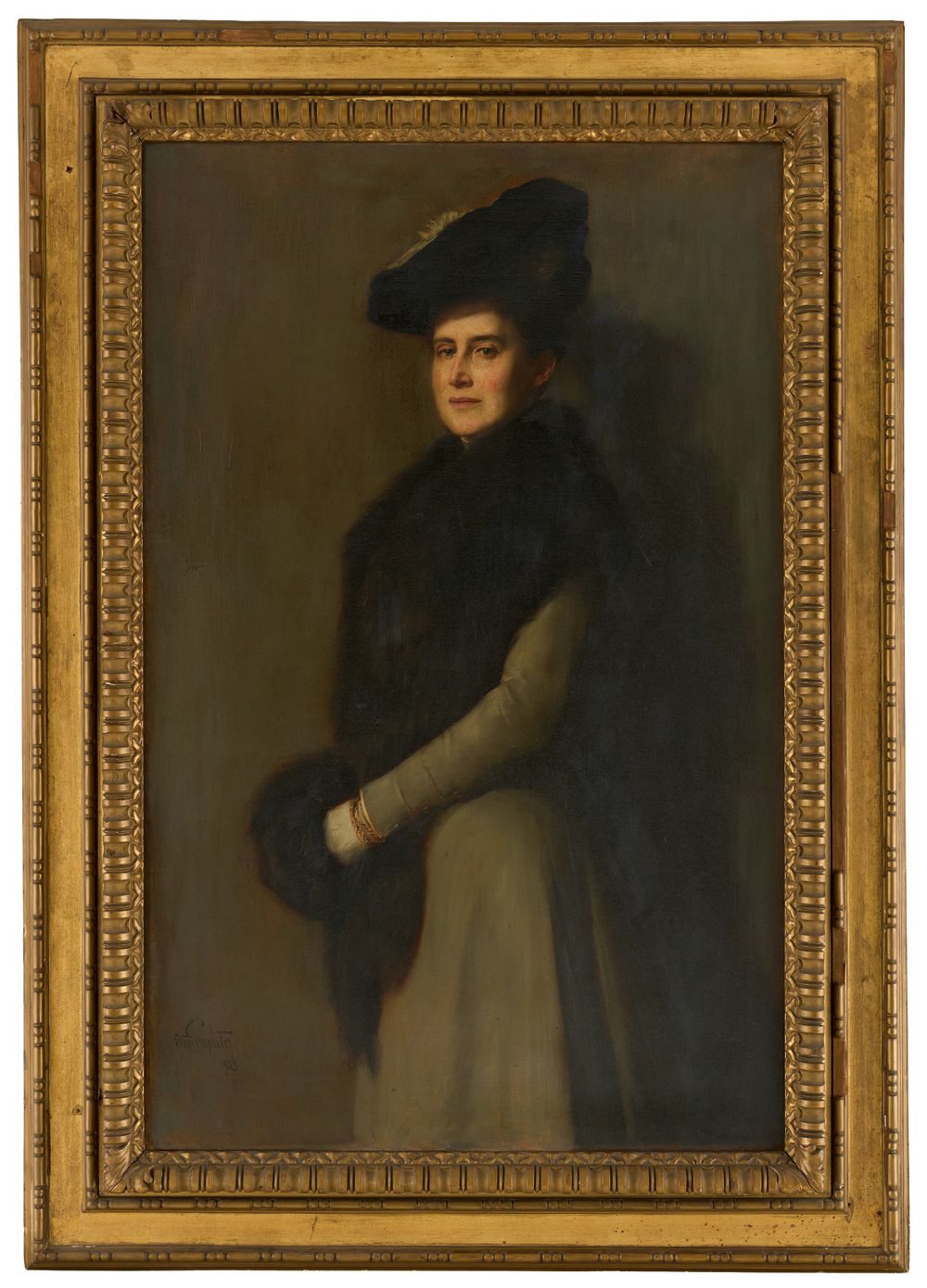 Bildnis I. K. H. der Erbgroßherzogin Hilda von Baden