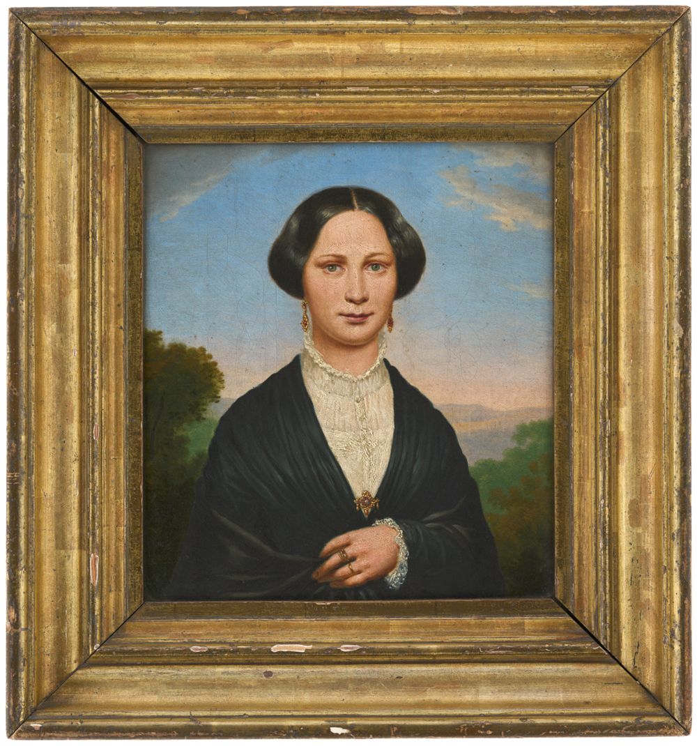 Porträt der Frederike Feldt, geb. Eichenberg