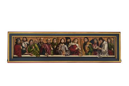 Werkstatt der Strüb Christus und die zwölf Apostel, um 1500 ...