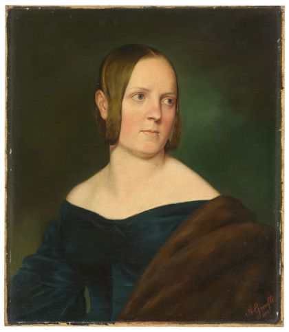 Albert Gräfle Portrait of a Lady