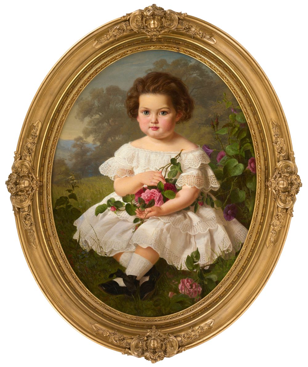 Kinderbildnis Alexandrine Strübe