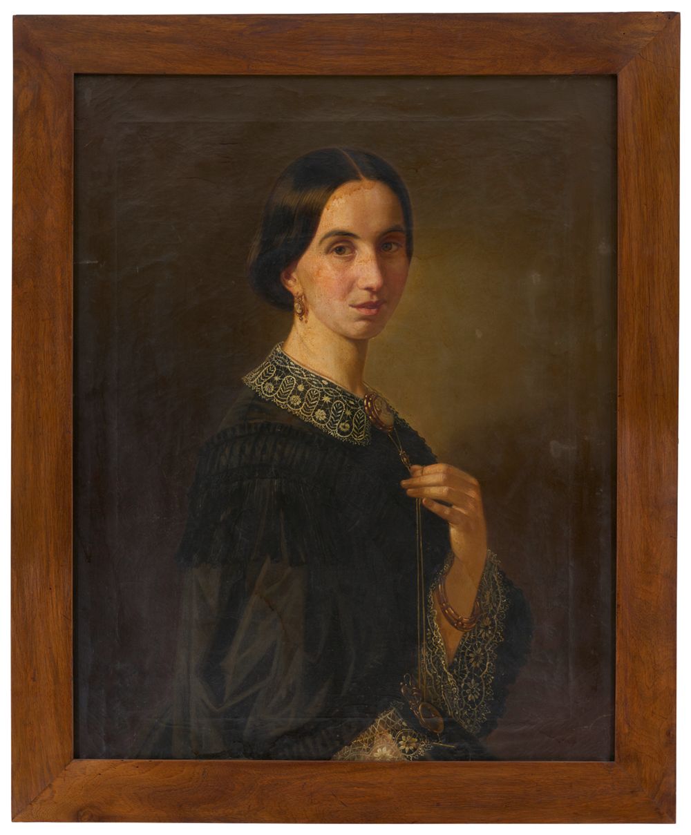Damenbildnis Franziska Mammel, geb. Malchus